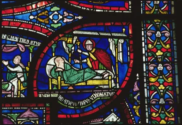 Scene from the Life of St. Thomas a Becket, Trinity Chapel Windows